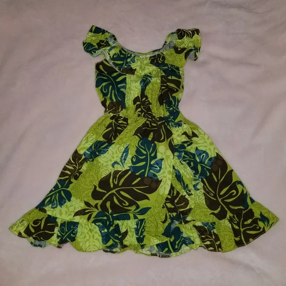 open lace back dress Jungle Fever main image 1